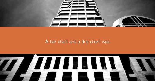 A bar chart and a line chart wps