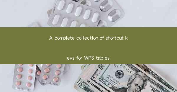 A complete collection of shortcut keys for WPS tables