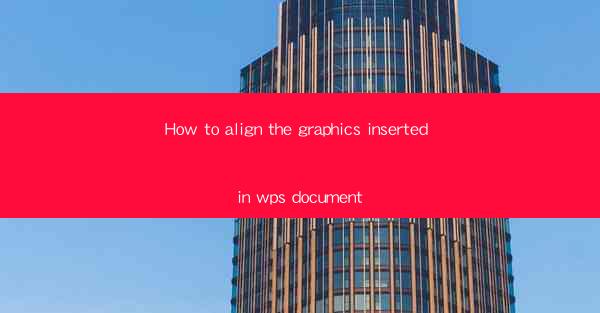 How to align the graphics inserted in wps document