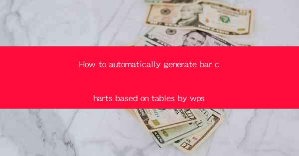 How to automatically generate bar charts based on tables by