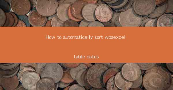 How to automatically sort wpsexcel table dates