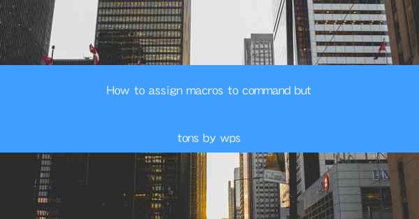 How to assign macros to command buttons by wps