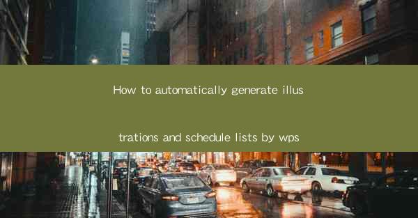 How to automatically generate illustrations and schedule lis
