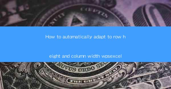 How to automatically adapt to row height and column width wp
